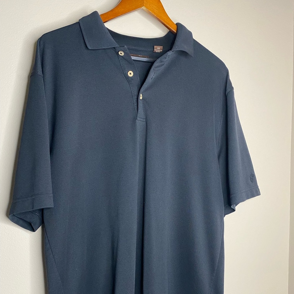 Cubavera Men’s Black Casual Polo Shirt